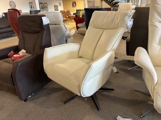 Relaxfauteuil, wit